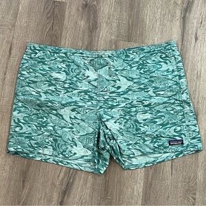 Patagonia XL Fully Lined Fish Pattern Swim Trunks